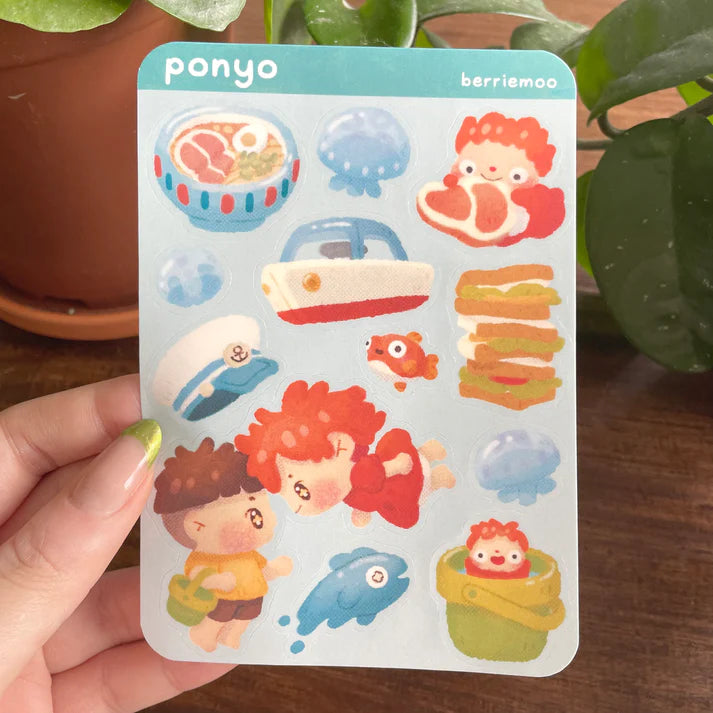 Sticker Sheet Ghibli par Berriemoo