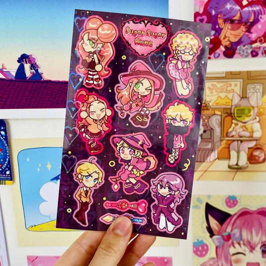 Sticker Sheet Sugar Sugar Rune par Finnfinn