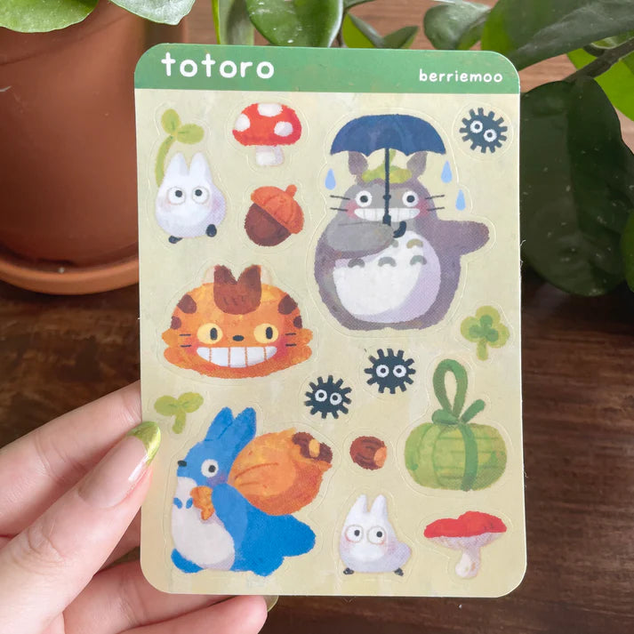 Sticker Sheet Ghibli par Berriemoo