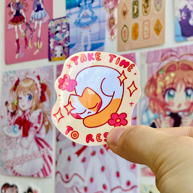Sticker Take Time to Rest par Finnfinn