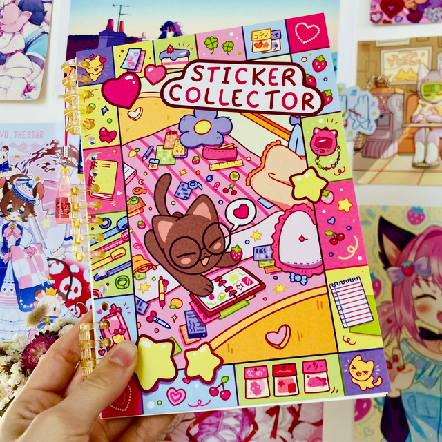 Sticker book A5 par FinnFinn