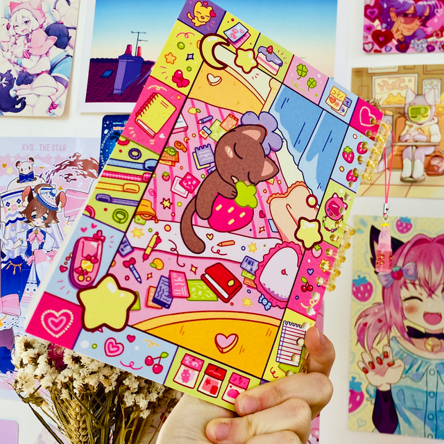 Sticker book A5 par FinnFinn