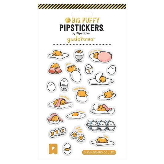 Sticker sheet Gudetama Puffy - Pipsticks - Rocket