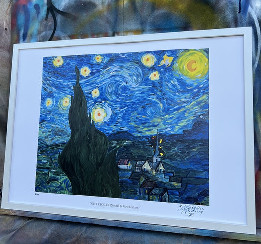 Affiche Nuit étoilée Seko - Tirage d'art 50 x 70 cm
