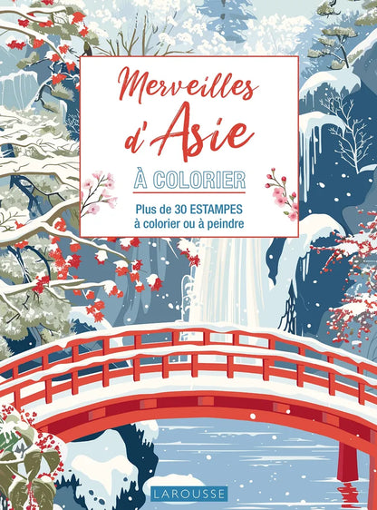Affiches à colorier : Merveilles d'Asie - Rocket