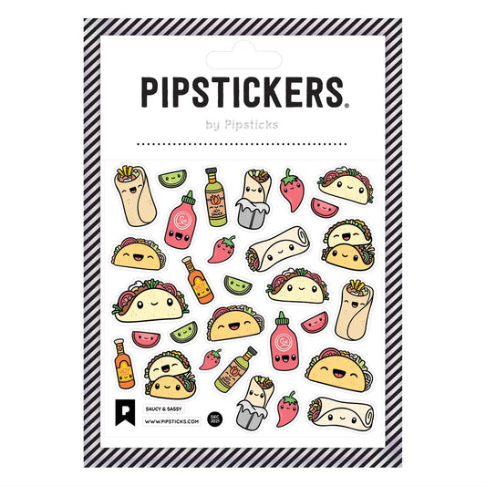Sticker sheet Saucy & Sassy - Pipsticks - Rocket