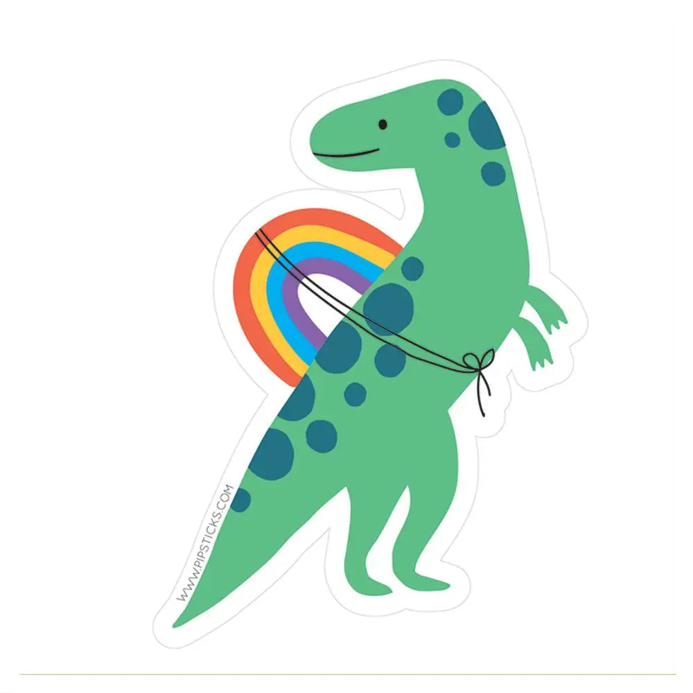 Sticker Dinosaure Rainbow Rider - Pipsticks - Rocket