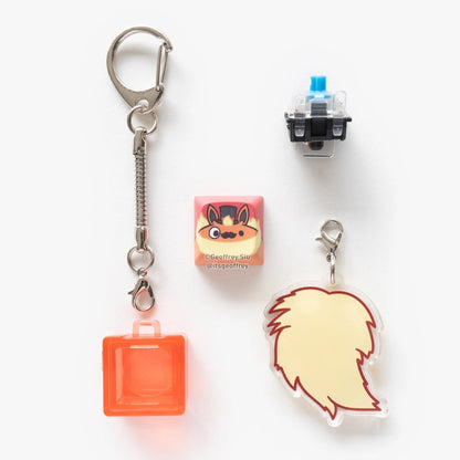 Porte-clés clicker Blind Box Evolitions par Geoffrey Siu