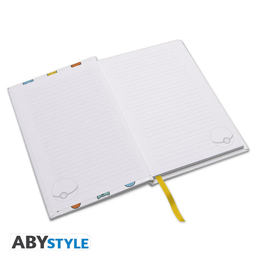 Cahier A5 Starters Pokemon