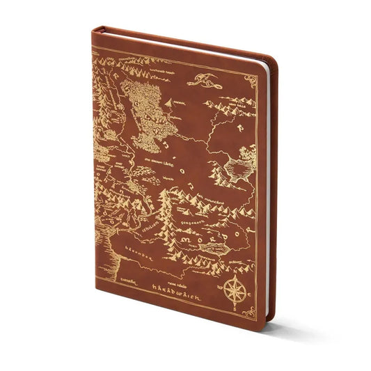 Carnet Journal Carte Middle-earth Le Seigneur des Anneaux LOTR