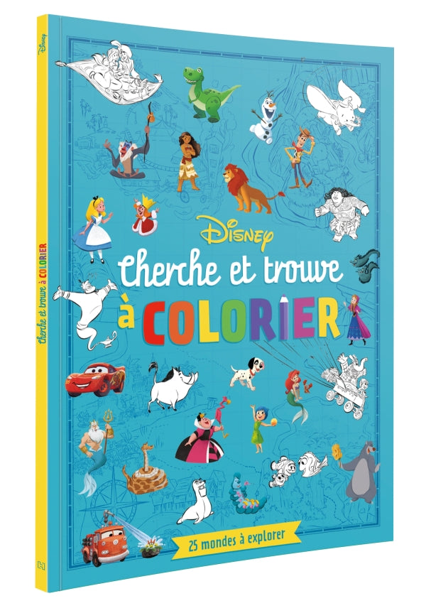 Cherche et trouve à colorier Disney