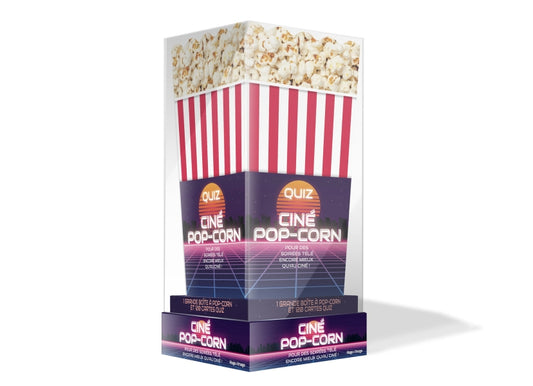 Coffret Quiz Ciné pop-corn