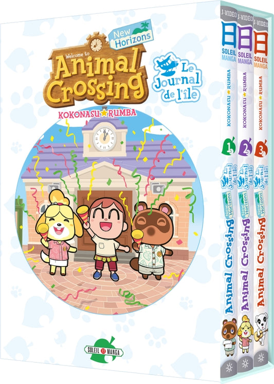 Coffret T01 à T03 Animal Crossing - Le Journal de l'île