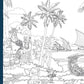 pages interieures coloriage disney avent