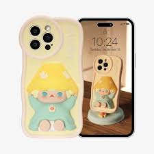 Coque iPhone 15 Pro Max Pucky Pop Mart