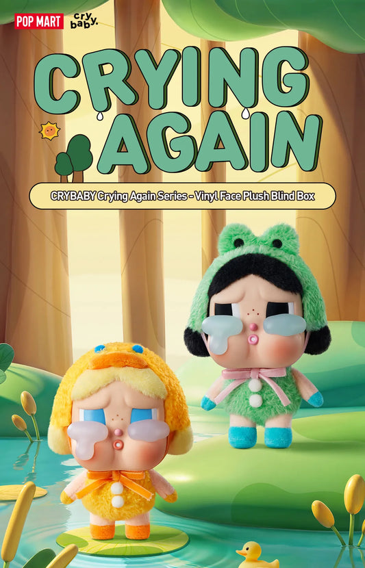 Crybaby Porte cle Peluche Crying Again Pop Mart