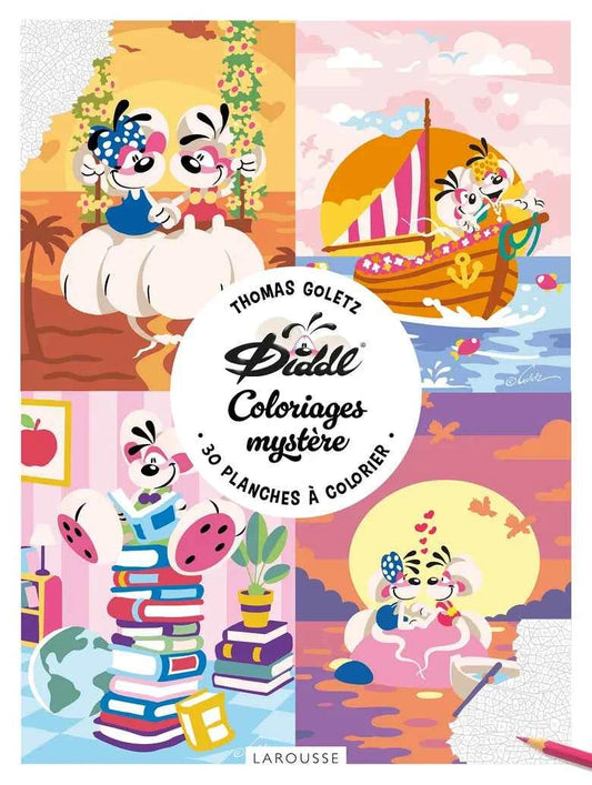 Diddl - Coloriages mystères