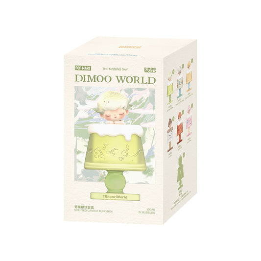 bougie parfumée dimoo world blind box pop mart