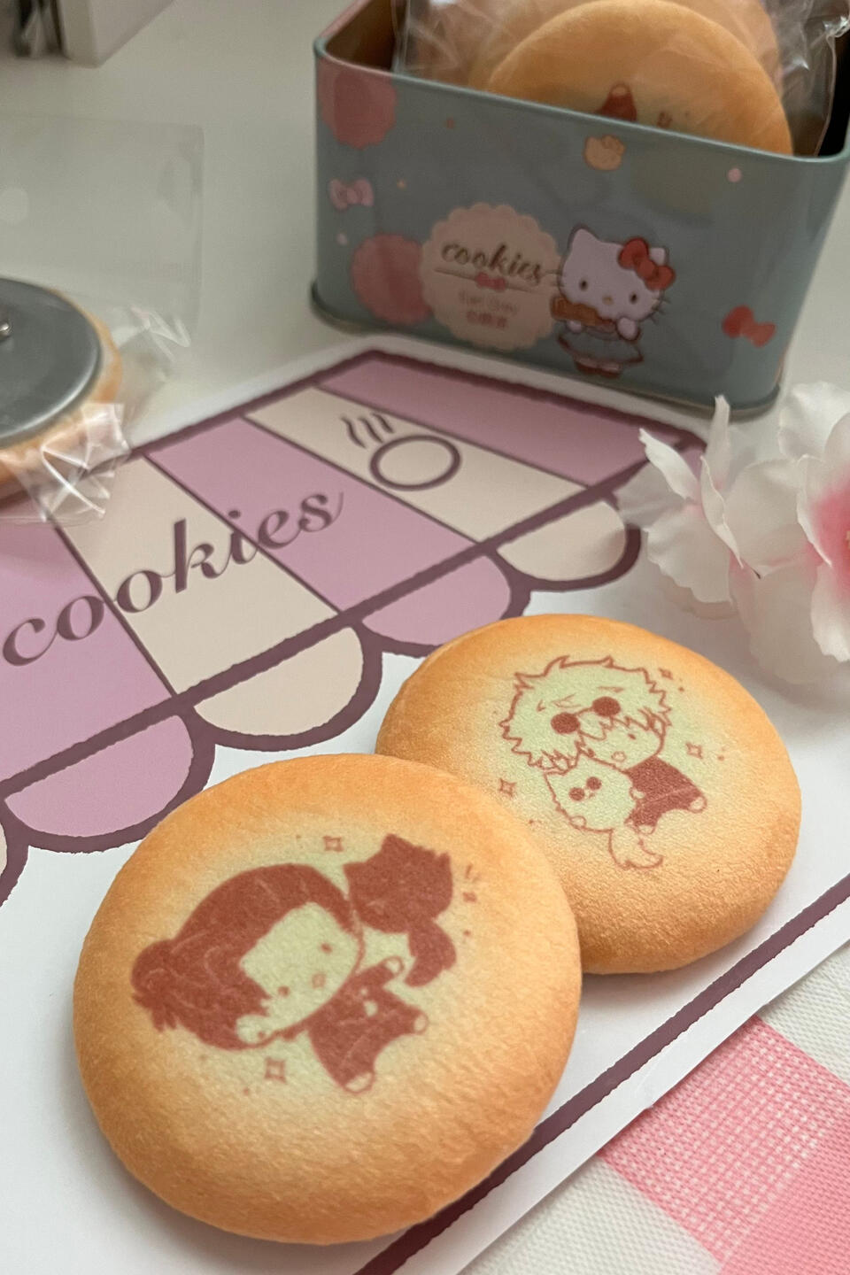 Badge en peluche 58 mm - Tsukuyomii