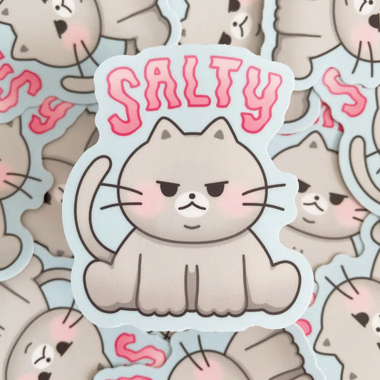 Sticker Salty Cat Sticky Rice