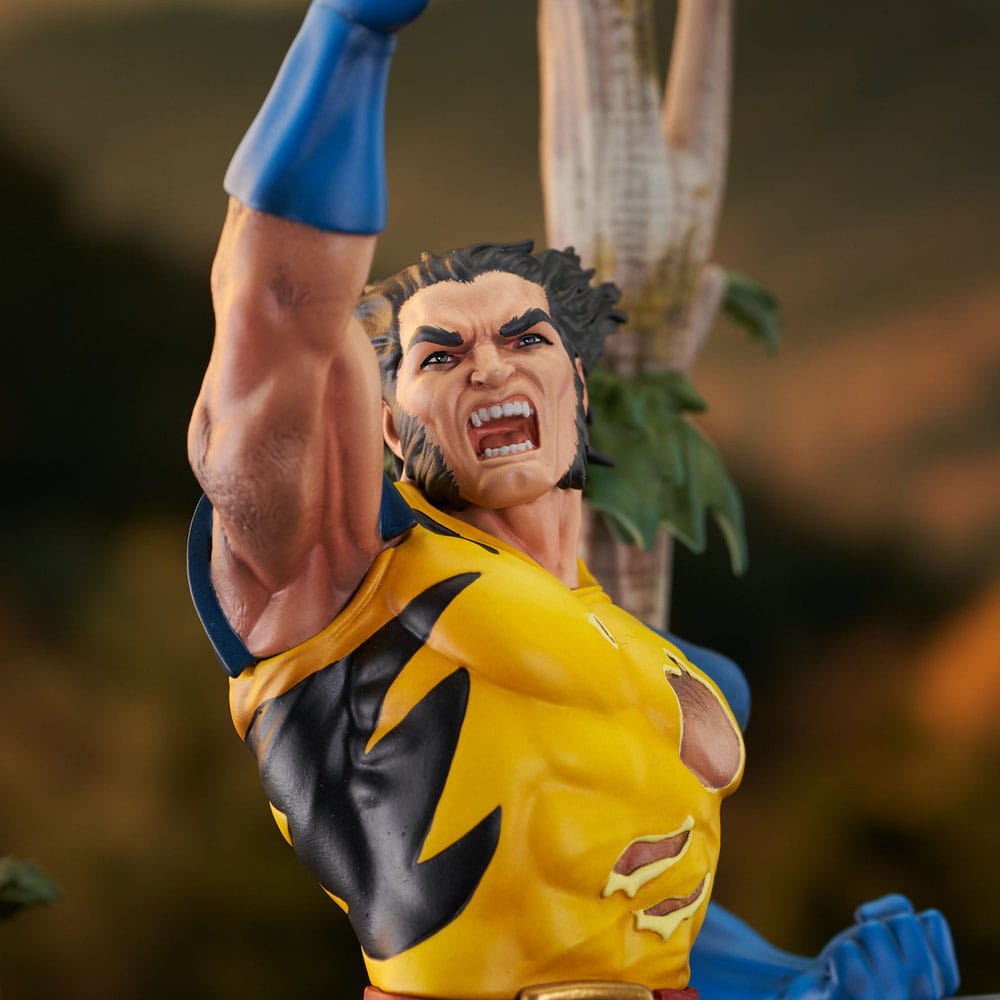 Figurine 90's Comic Wolverine Diorama Marvel Gallery 28cm [EN PRECOMMANDE]