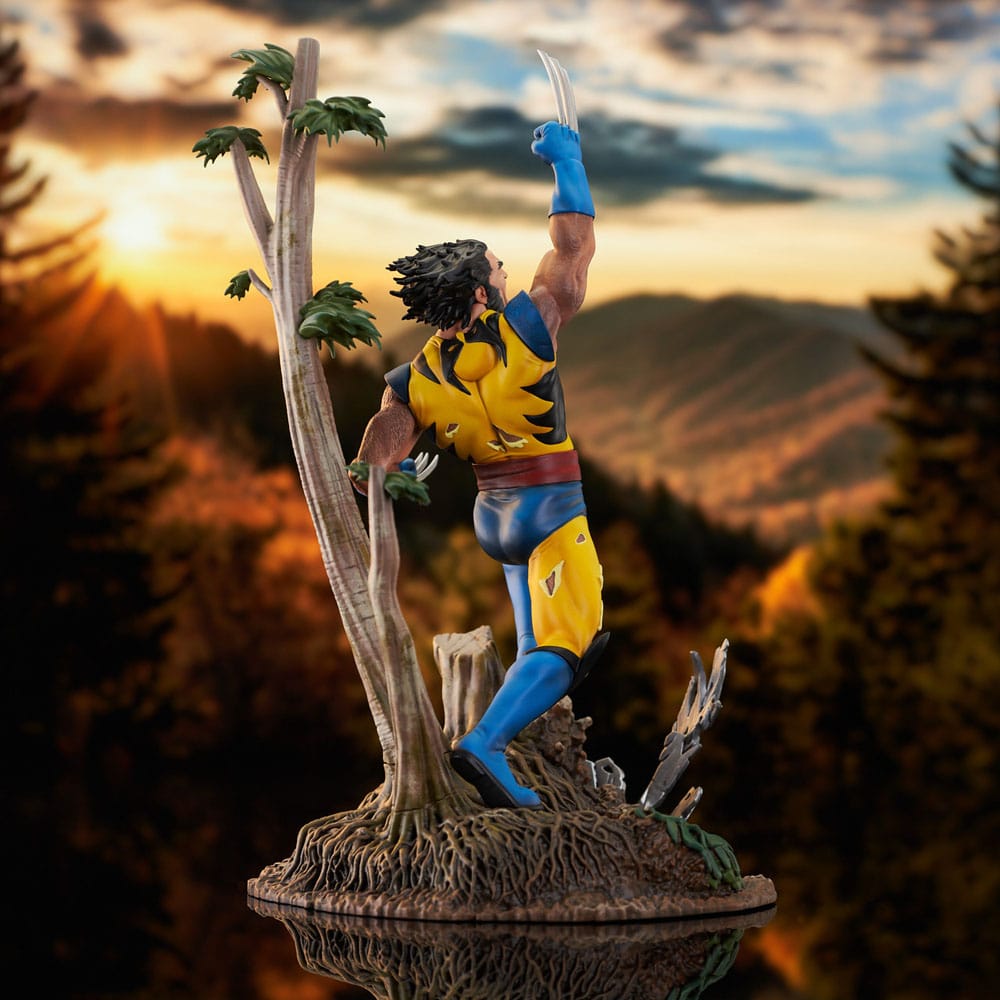 Figurine 90's Comic Wolverine Diorama Marvel Gallery 28cm [EN PRECOMMANDE]