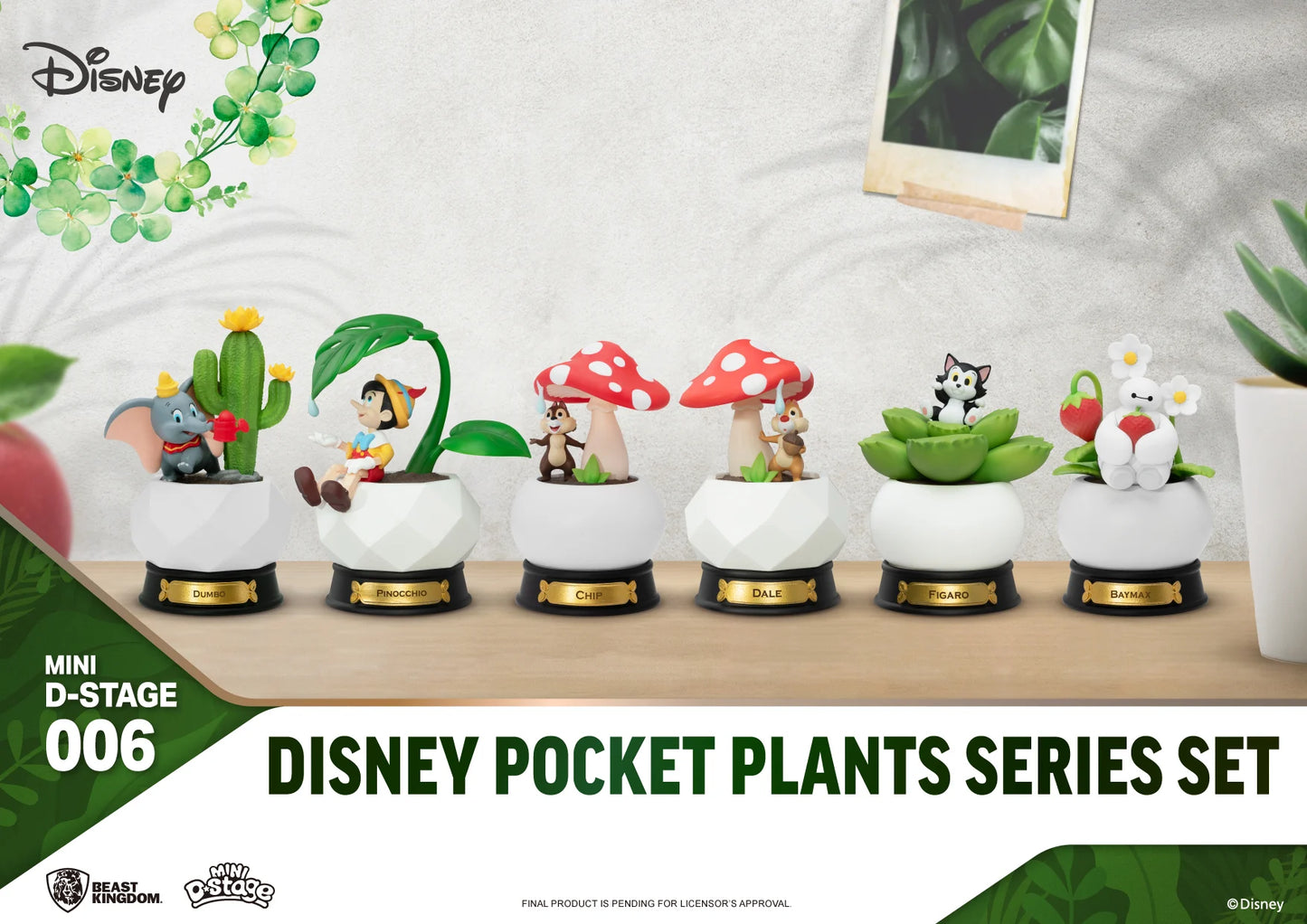 Figurine Disney Pocket Plant Series - Mini D-Stage 10cm