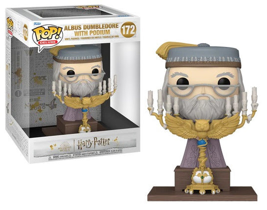 Figurine Dumbledore avec Podium Funko Pop Harry Potter n°172 [EN PRECOMMANDE]
