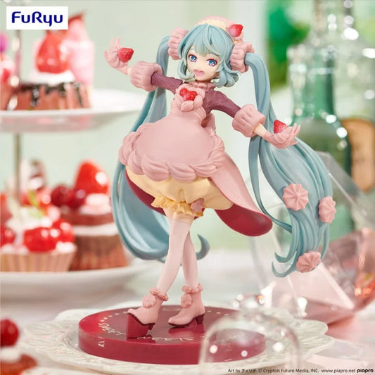 Figurine Hatsune Miku Strawberry Chocolate Short - Statuette SweetSweets 17cm [EN PRECOMMANDE]