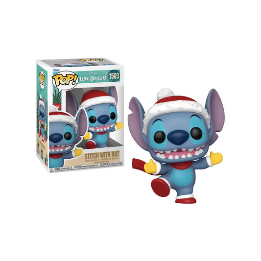 Figurine Lilo et Stitch with hat n°1503