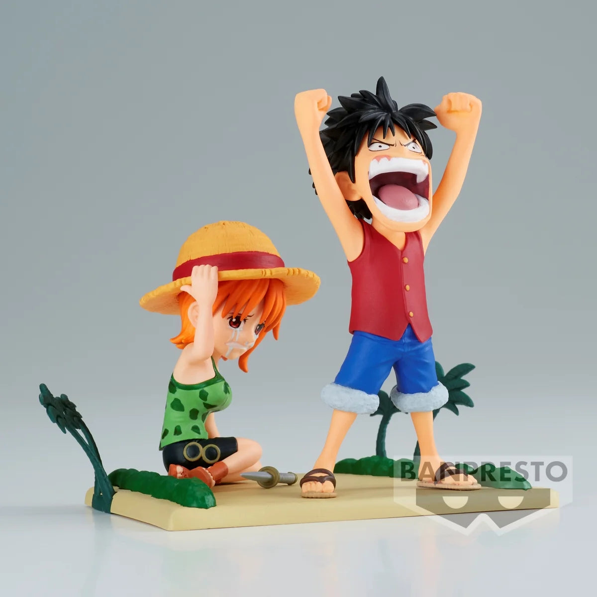 Figurine Luffy & Nami WCF-Log Stories 7cm