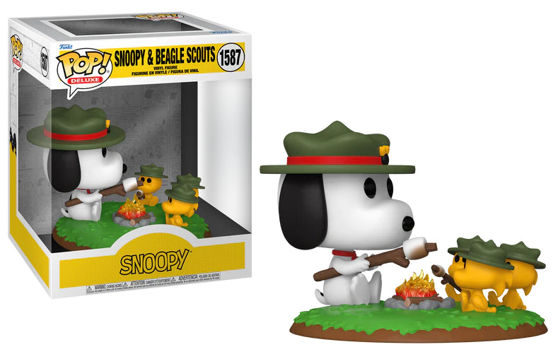 Figurine Snoopy et Beagle Scouts Funko Pop n°1587