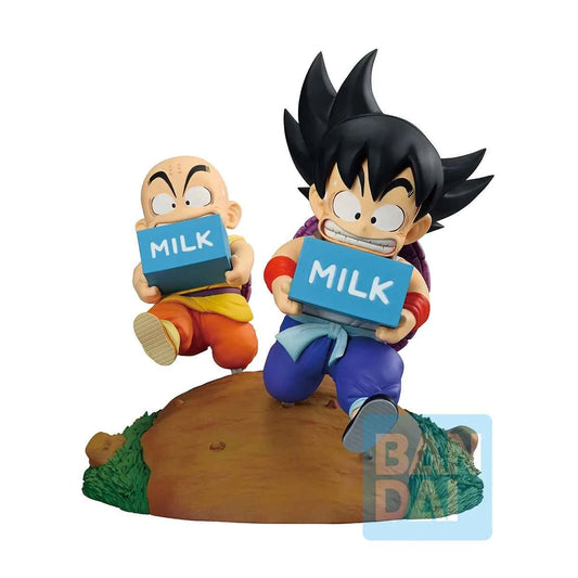 Figurine Son Goku et Krillin - Dragon Ball Fantastic Adventure 2 12cm
