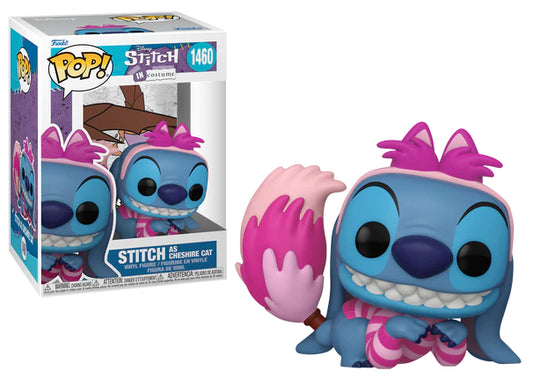 Figurine Stitch en chat du Cheshire Funko Pop n°1460 Disney