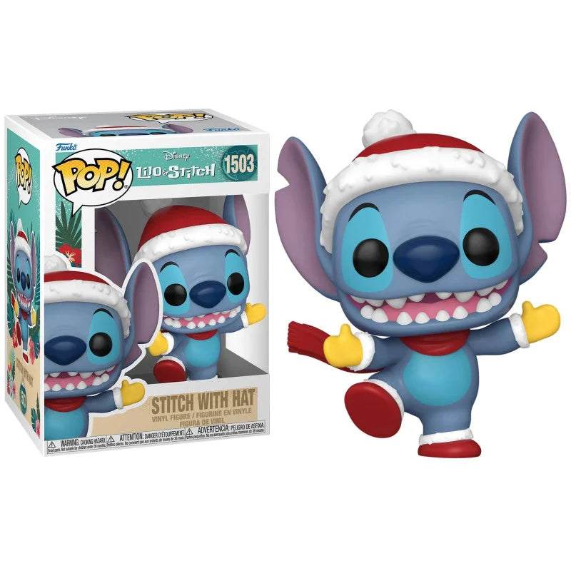 Figurine Stitch Noel Pop n°1503 Funko Pop