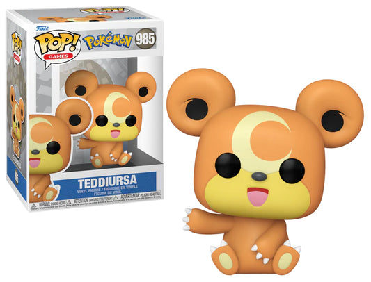 Figurine Teddiursa Funko Pop N° 985 Pokemon