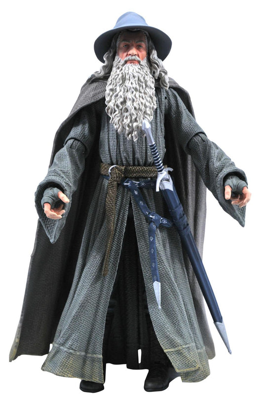 Figurine articulée Gandalf - Action Figure LOTR Le Seigneur des Anneaux 18cm