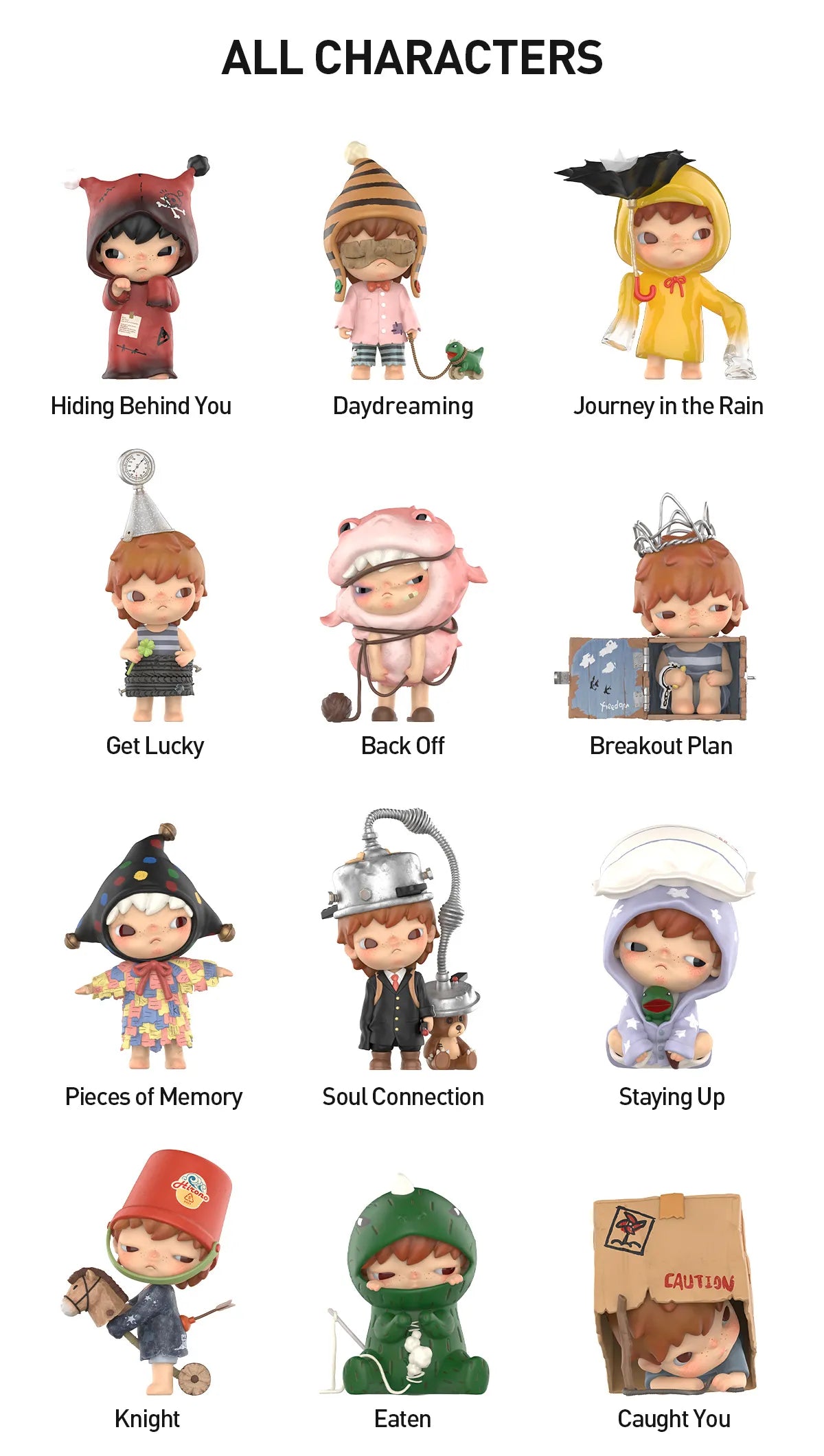 hirono echo blind box pop mart