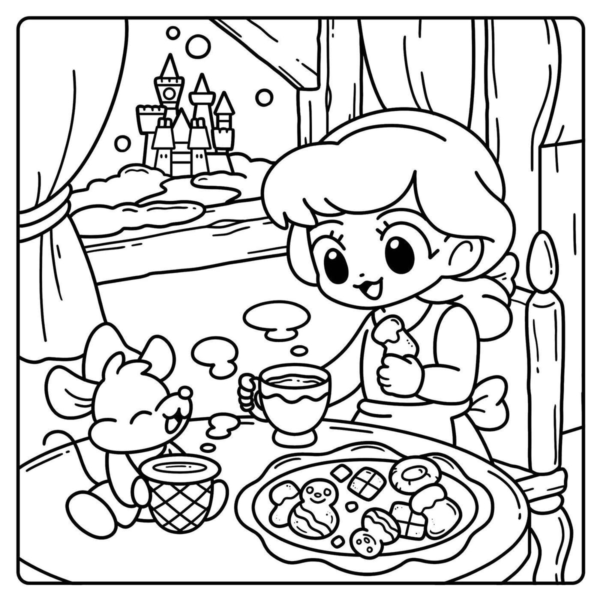 Hiver givré - Cozy Colo Disney