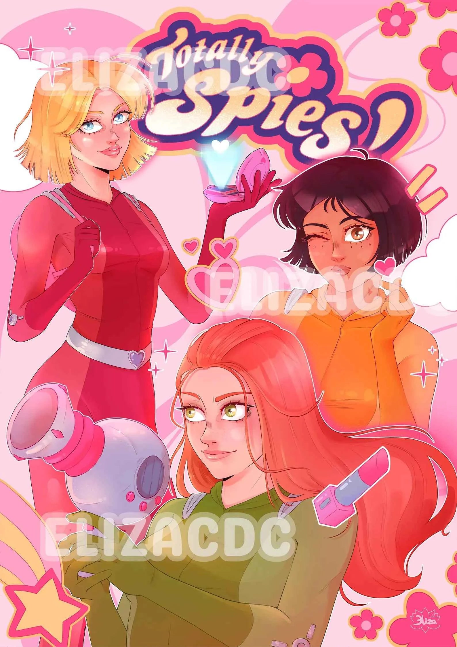 Print A5 Totally Spies by Elizacdc