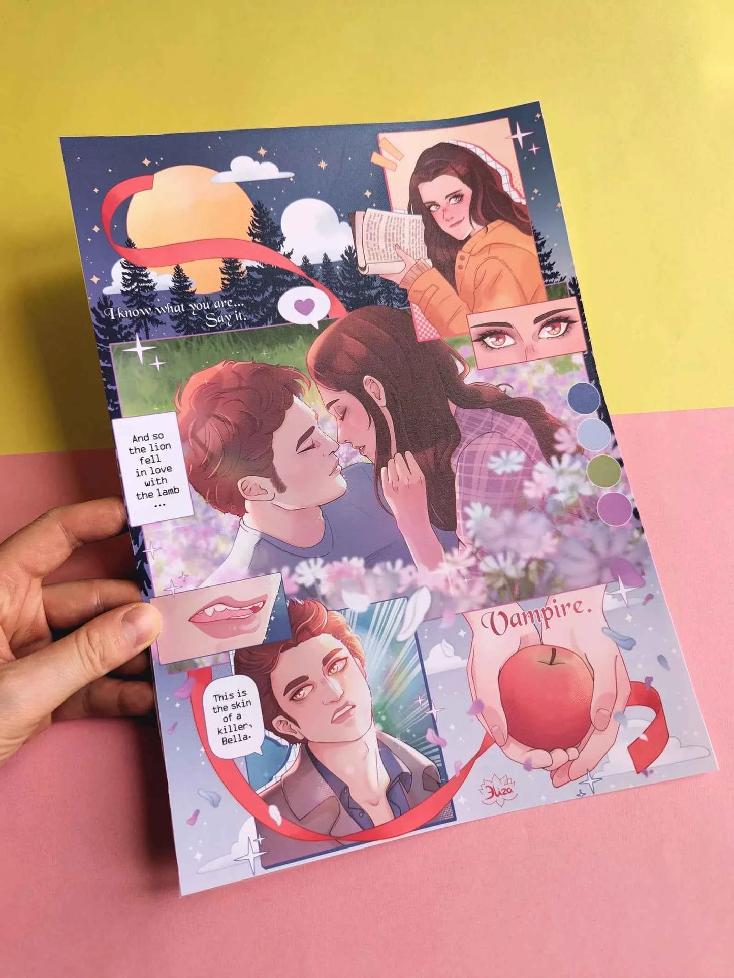 Print A5 Twilight by Elizacdc