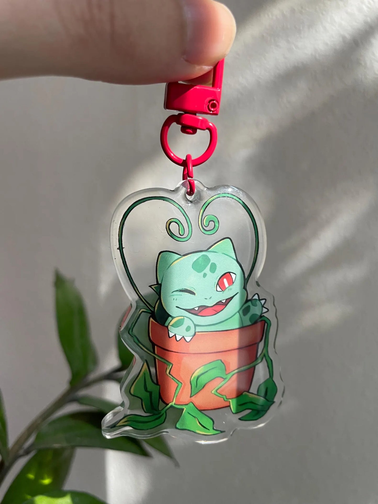 Porte-clés Bulbizarre par Hihi Market