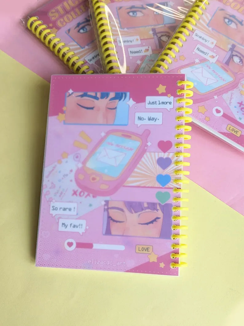 Sticker Book A5 Y2K par Elizacdc