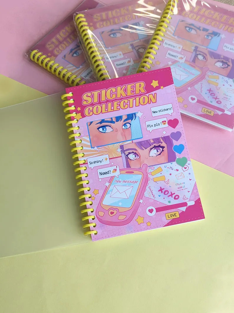 Sticker Book A5 Y2K par Elizacdc