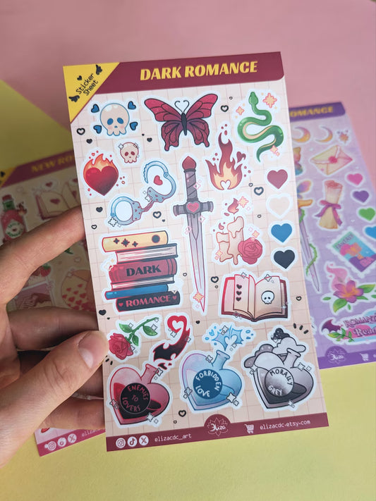 Sticker Sheet Dark Romance par Elizacdc