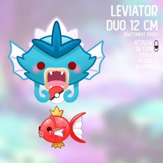 Porte-clé double Leviator Alice Patulacci