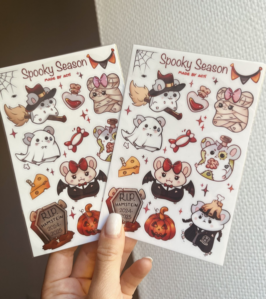 Sticker Sheet Spooky Season - Acti-Paw