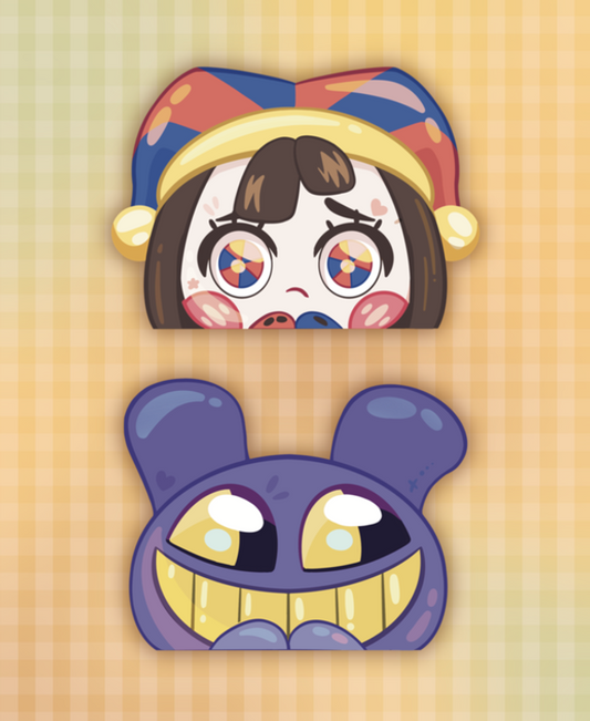 Sticker Digital Circus par Scylia