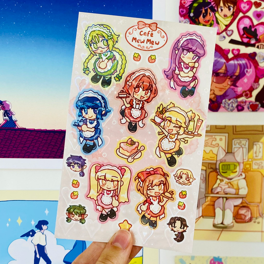 Sticker Sheet Tokyo Mew Mew par Finnfinn