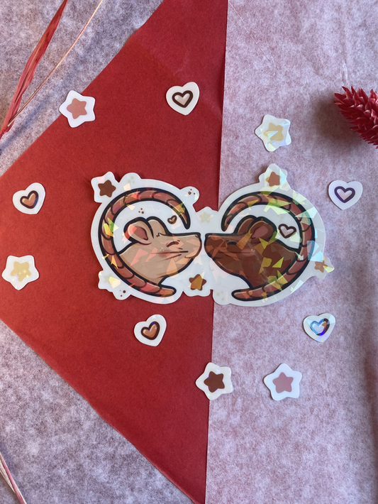 Sticker Duo de Rats - Acti-Paw